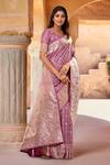 Buy Naintara Bajaj Pink Brocade, Silk Zari Sweetheart Neck, Square Bloom Woven Saree With Blouse Online at Aza Fashions Buy_Naintara Bajaj_Pink Brocade, Silk Zari Sweetheart Neck, Square Bloom Woven Saree With Blouse _Online_at_Aza_Fashions