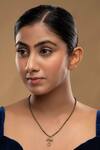 Buy_Sica Jewellery_White 925 Silver Sigru Mangalsutra _at_Aza_Fashions