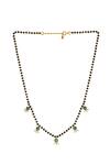 Sica Jewellery_Green 925 Silver Sumana Mangalsutra _Online_at_Aza_Fashions