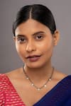 Buy_Sica Jewellery_White 925 Silver Sumana Mangalsutra _at_Aza_Fashions
