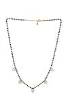 Shop_Sica Jewellery_White 925 Silver Manohara Mangalsutra _at_Aza_Fashions