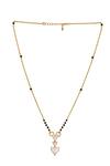 Sica Jewellery_White 925 Silver 3 Tier Heart Mangalsutra _Online_at_Aza_Fashions