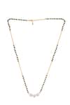 Shop_Sica Jewellery_Gold Plated 925 Silver Suta Mangalsutra _at_Aza_Fashions