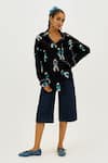Shop_Jodi_Black Poplin Collared Africana Printed Shirt _Online_at_Aza_Fashions