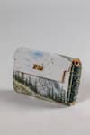 The Garnish Company_White Scarperia Mountain Landscape Print Wallet Sling _Online_at_Aza_Fashions