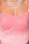Buy_Vridhi Somaani_Pink Satin, Georgette, Net Embroidery Square Elara Corset With Pre-draped Saree 