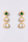 Auraa Trends_Multi Color Stones, Beads Kundan Polki And Navratna Necklace Set _Online_at_Aza_Fashions