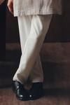 Shop_Twenty Nine_Ivory Crepe Classic Straight Pant _at_Aza_Fashions