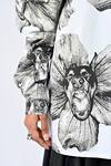Buy_Huemn_White Cotton Collared Canine Print Shirt _Online_at_Aza_Fashions