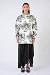 Shop_Huemn_White Cotton Collared Canine Print Shirt _Online_at_Aza_Fashions