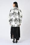 Shop_Huemn_White Cotton Collared Canine Print Shirt _at_Aza_Fashions