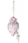 Buy_Nazaakat By Samara Singh_Pink Beads, Mirrors, Pearls, Tassels And Embellished Potli Bag _Online_at_Aza_Fashions