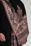 Taroob_Multi Color Taroob Kashmiri Fine Wool Multicolor Kaani Shawl _at_Aza_Fashions
