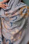 Buy_Mauli Cashmere_Blue Bliss Embroidered Merino Wool Stole _Online_at_Aza_Fashions