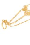 Buy_Isharya_Gold Plated 18kt Evangelica Hand Harness _Online_at_Aza_Fashions