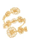 Isharya_Gold Plated 18kt Branco Wrap Around Bracelet _Online_at_Aza_Fashions