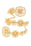 Shop_Isharya_Gold Plated 18kt Branco Wrap Around Bracelet _at_Aza_Fashions