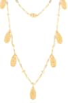 Isharya_Gold Plated 18kt Amendoeira Charm Necklace _Online_at_Aza_Fashions