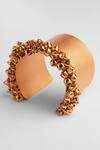 Buy_Suhani Pittie_Gold Plated Beads Ghungroo Embellished Minute Cuff _at_Aza_Fashions