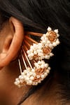 Buy Suhani Pittie Gold Plated Pearls Bunch Ear Cuffs Buy_Suhani Pittie_Gold Plated Pearls Bunch Ear Cuffs