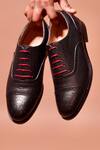 Dmodot_Black Asasino Rossa Brogue Shoes _Online_at_Aza_Fashions