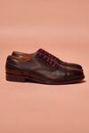 Buy_Dmodot_Black Asasino Rossa Brogue Shoes _Online_at_Aza_Fashions