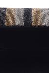 Buy Nazaakat By Samara Singh Black Beads Flap Bag With Striped Pattern Buy_Nazaakat By Samara Singh_Black Beads Flap Bag With Striped Pattern