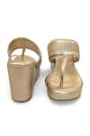Shop_Devano_Gold Zari, Beads, Sequins Azrah Kolhapuri Wedges _Online_at_Aza_Fashions