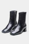 Shop_Oroh_Black Abigail Genuine Leather Block Heel Ankle Boots 