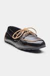 Buy_Oroh_Black Genuine Leather Julieta Loafer Shoes _Online