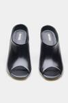 Oroh Black Celia Open Toe Pencil Heel Mules Oroh_Black Celia Open Toe Pencil Heel Mules