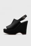 Shop Oroh Black Marta Open-toe Wedge Sandals Online at Aza Fashions Shop_Oroh_Black Marta Open-toe Wedge Sandals _Online_at_Aza_Fashions