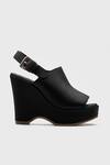 Oroh Black Marta Open-toe Wedge Sandals at Aza Fashions Oroh_Black Marta Open-toe Wedge Sandals _at_Aza_Fashions