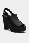 Buy Oroh Black Marta Open-toe Wedge Sandals Buy_Oroh_Black Marta Open-toe Wedge Sandals