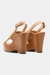 Shop Oroh Tan Gabriela Genuine Leather Wedge Sandals at Aza Fashions Shop_Oroh_Tan Gabriela Genuine Leather Wedge Sandals _at_Aza_Fashions