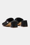 Shop_Oroh_Black Aurora Woven Open Toe Block Heels _at_Aza_Fashions