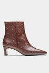 Buy_Oroh_Brown Studs Marcela Studded Genuine Leather Ankle Boots _Online_at_Aza_Fashions
