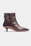 Shop_Oroh_Brown Marcia Pointed Toe Kitten Heel Ankle Boots 