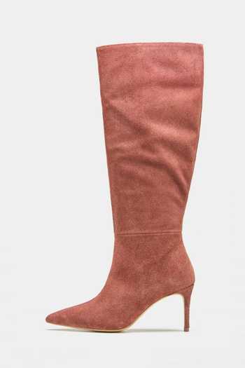 Buy_Oroh_Pink Blanca Genuine Leather Long Boots 