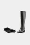 Shop_Oroh_Black Manuela Genuine Leather Long Boots _Online_at_Aza_Fashions