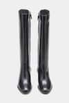 Oroh_Black Manuela Genuine Leather Long Boots 