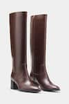 Buy_Oroh_Brown Manuela Genuine Leather Long Boots _at_Aza_Fashions
