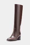 Oroh_Brown Manuela Genuine Leather Long Boots _Online