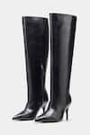 Buy_Oroh_Black Renata Genuine Leather Long Boots _at_Aza_Fashions
