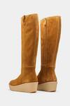 Shop_Oroh_Tan Micaela Genuine Leather Long Boots _at_Aza_Fashions