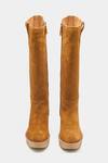 Shop_Oroh_Tan Micaela Genuine Leather Long Boots 
