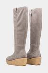 Shop_Oroh_Gray Micaela Genuine Leather Long Boots _Online_at_Aza_Fashions