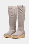 Buy_Oroh_Gray Micaela Genuine Leather Long Boots 
