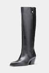 Oroh_Black Palmira Genuine Leather Long Boots _Online