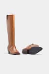 Buy_Oroh_Tan Palmira Genuine Leather Long Boots _Online